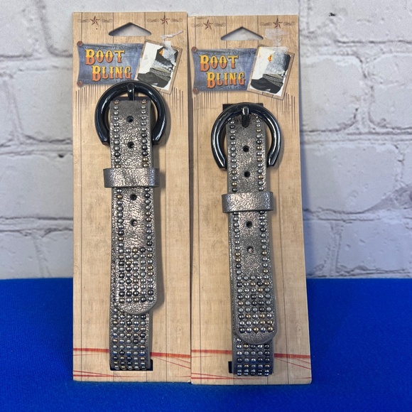 NWT🤩 |•BOOT BLING•| Rad Cool Bling Belts For Your Boots!😍👢 - Picture 1 of 7